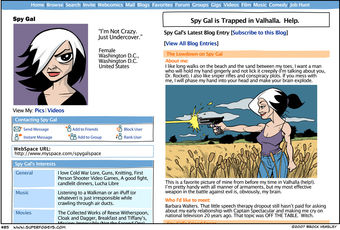 85 – WebSpace Page: Spy Gal