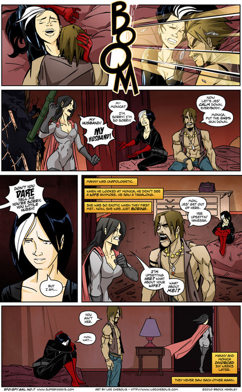 SF Origins: Spy Gal, Pg.7 “BOOM”