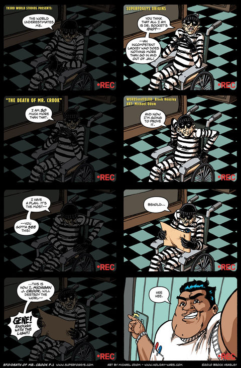SF Origins: The Death of Mr. Crook, Pg. 1 “Lights On, Lights Off”