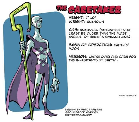 The Caretaker – Character Design
