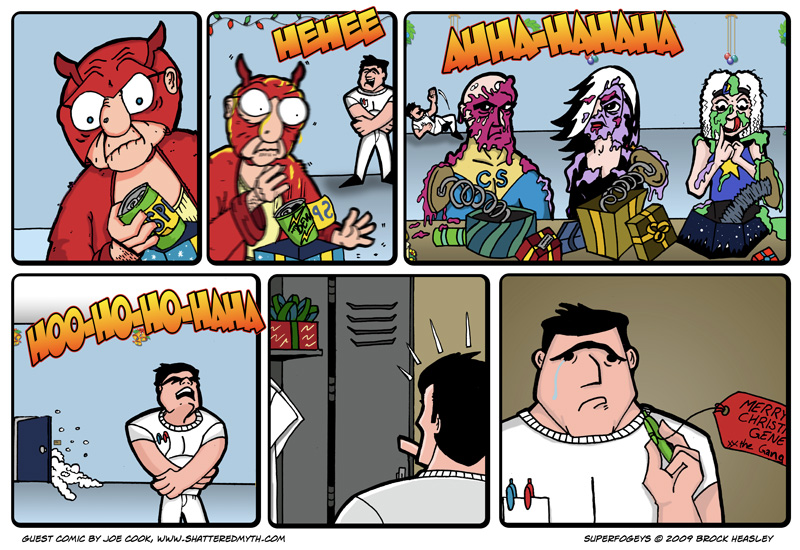 Guest Strip by Joe Cook of “Shattered Myth!”